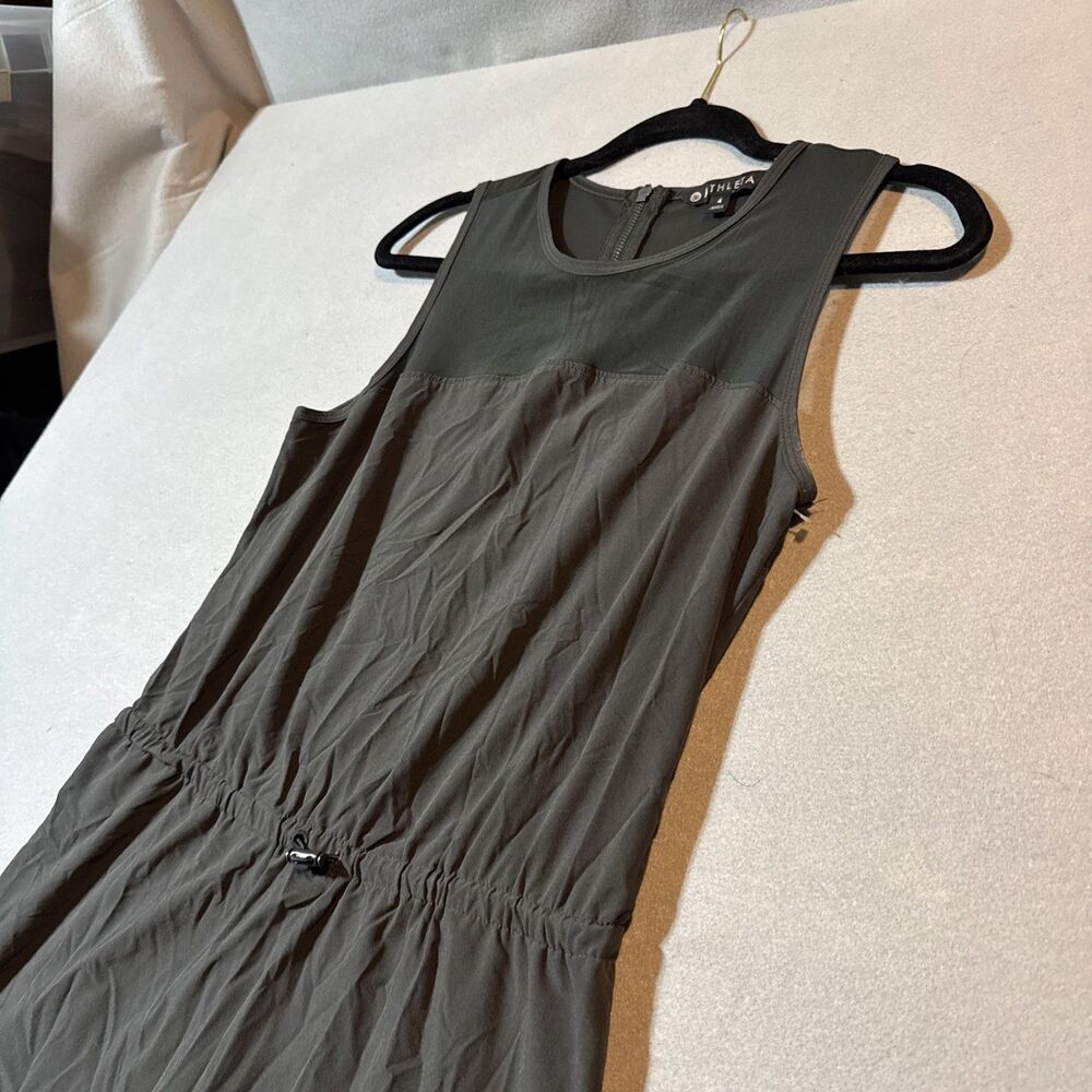 Athleta Gray-Green Activewear Dress Size 4 - Picture 2 of 6